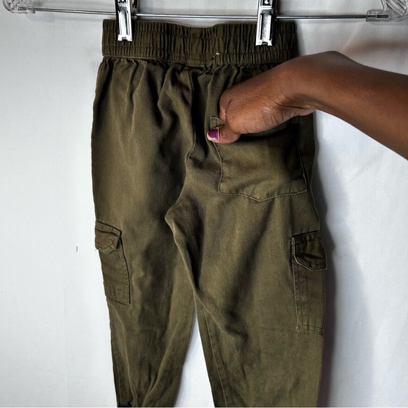 Nomad Olive Green Tan Kids Jogger Pants Little Boy Medium Size 5 - Picture 12 of 12